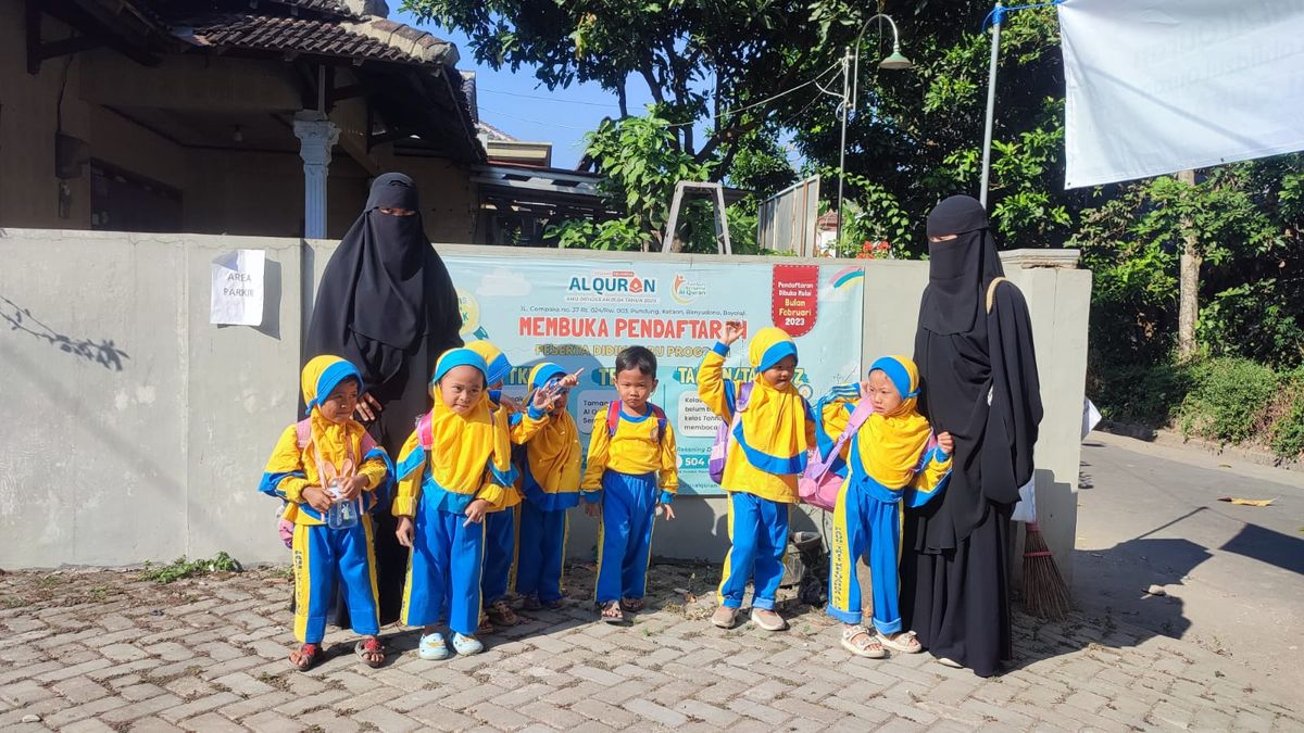 Siswa-siswi TKIT Keluarga Al Qur'an